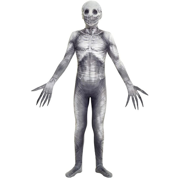 2023 Halloween Child Adult Horror Zentai Costume Zombie Skeleton Onesie Jumpsuit Cosplay Costume