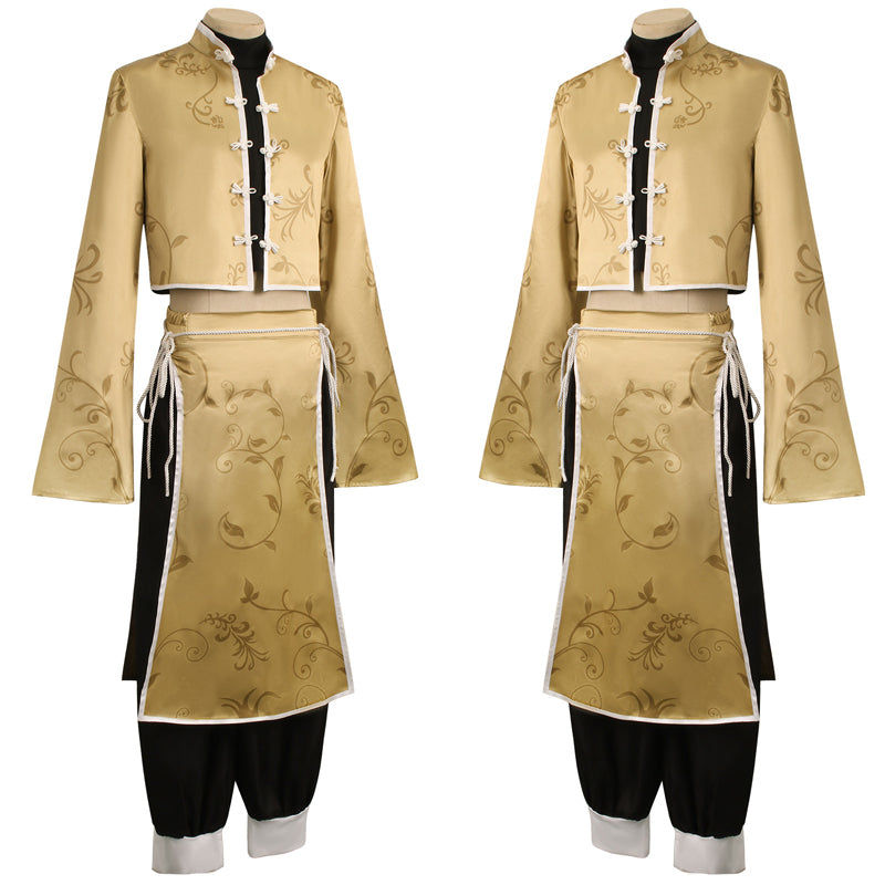 Anime Blue Lock Meguru Bachira Kung Fu Uniform Cosplay Outfit Hallowee Procosplayshop