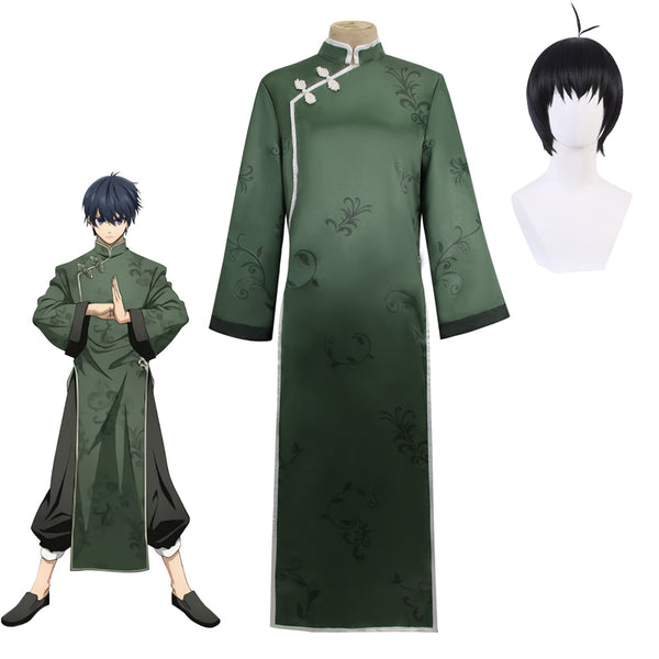 Anime Blue Lock Yoichi Isagi Kung Fu Uniform Costume Outfit Unisex Halloween Cosplay Suit