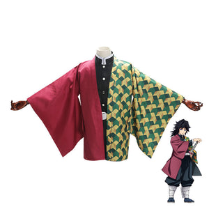 Giyu Tomioka Cosplay Cloak Kimono Coat Costume