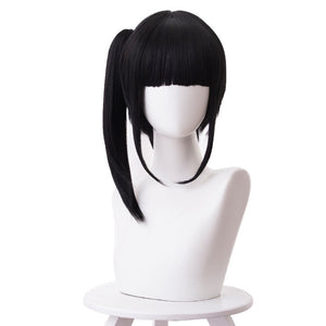 Anime Kanao Tsuyuri Costume Wigs With Butterfly Hairdecor