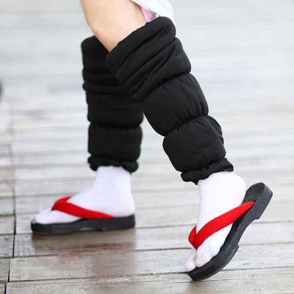 Anime Nezuko Kamado Cosplay Shoes Wooden Clogs