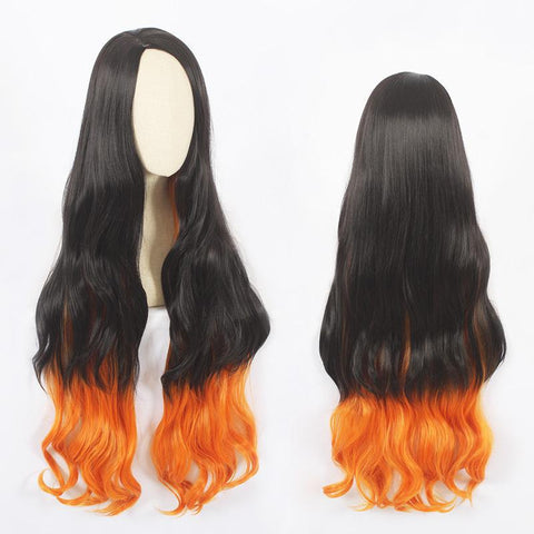 Anime Nezuko Kamado Cosplay Wigs