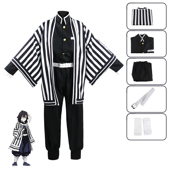 Anime Obanai Iguro Cosplay Costume Halloween Carnival Cosplay Outfit