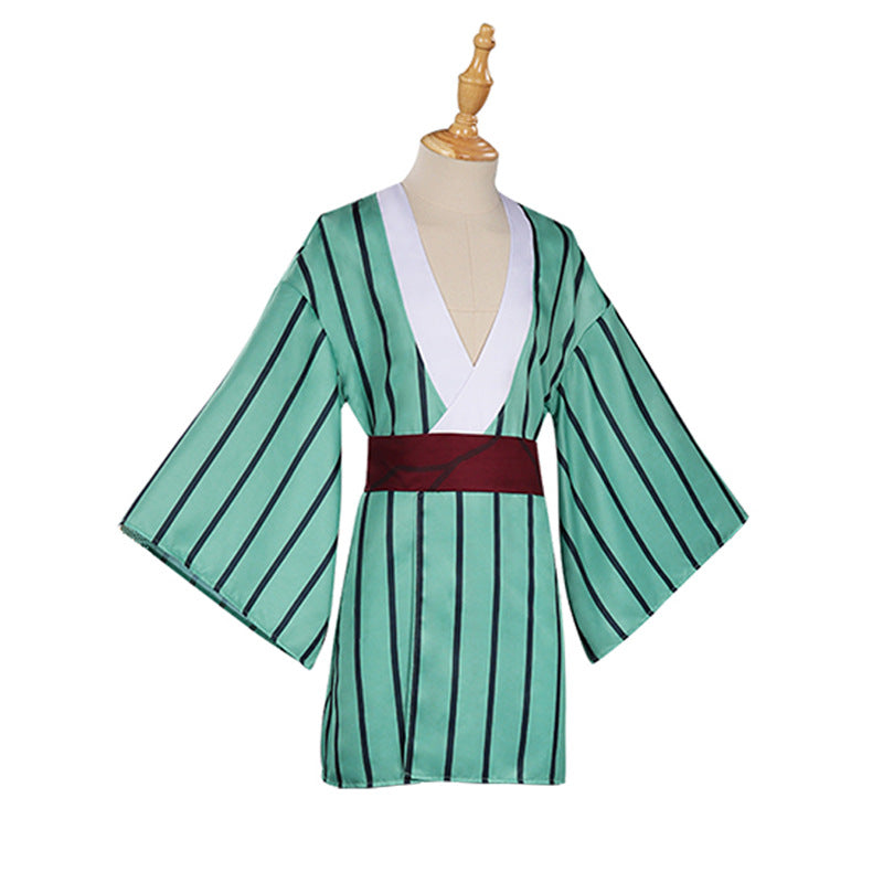 Anime Upper Rank Six Gyutaro Cosplay Costume Kimono Outfit