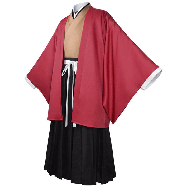 Anime  Yoriichi Tsugikuni Costume Kimono With Wigs Full Set Halloween Cosplay Outfit