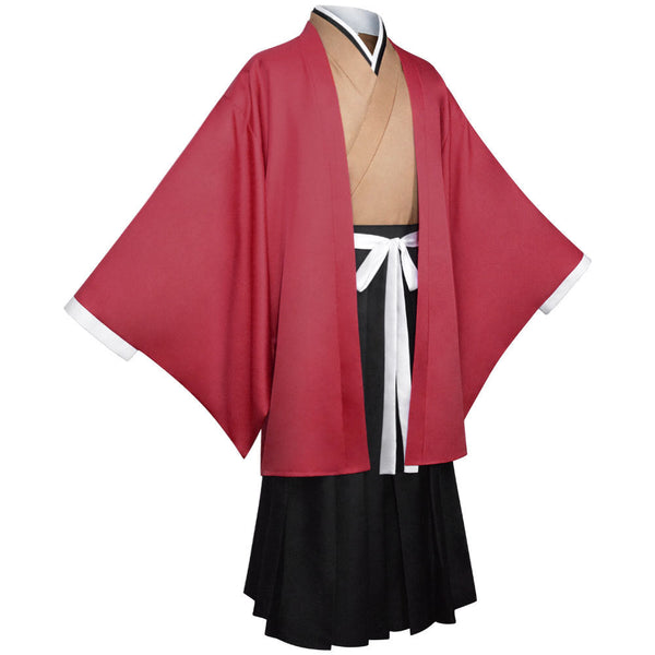 Anime  Yoriichi Tsugikuni Costume Kimono With Wigs Full Set Halloween Cosplay Outfit