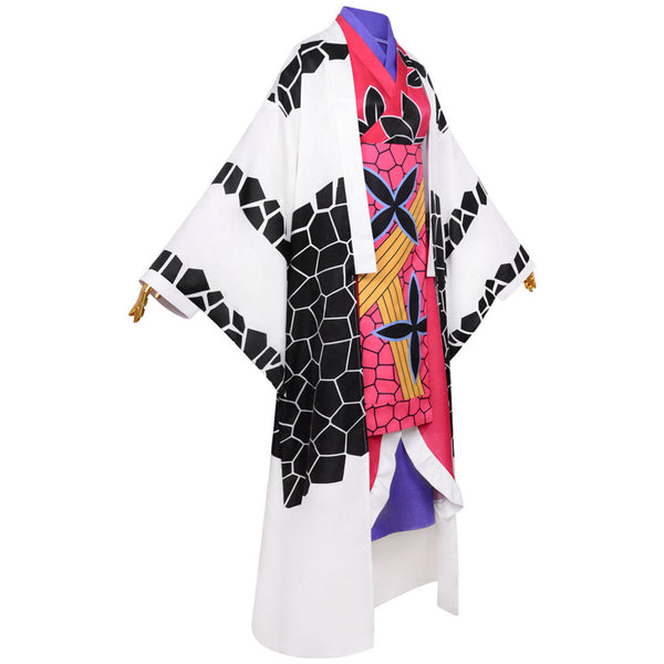 Anime Upper Rank Six Daki Oiran Warabihime Costume Kimono Cosplay Costume