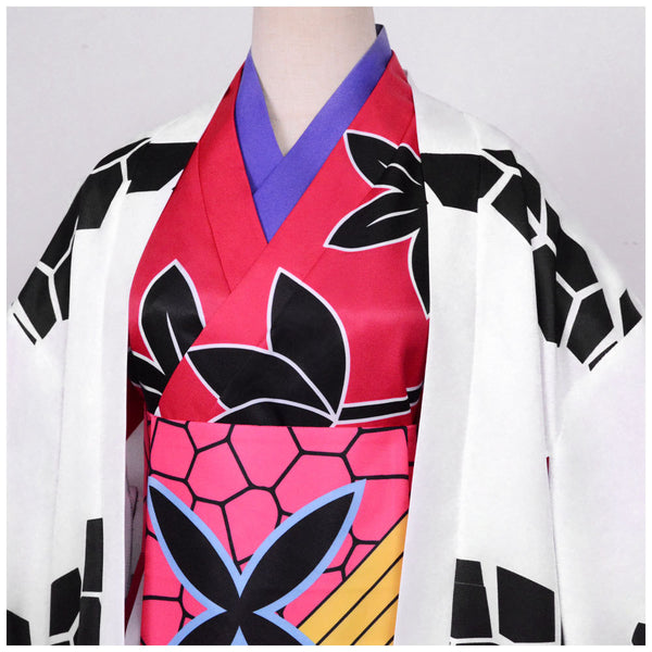 Anime Upper Rank Six Daki Oiran Warabihime Costume Kimono Cosplay Costume