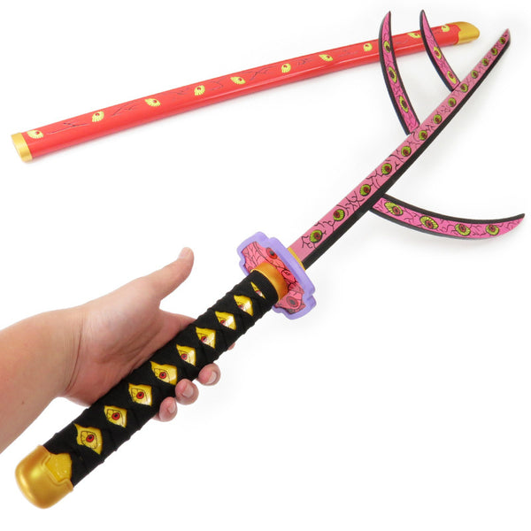 Anime  Upper Rank One Kokushibo Cosplay Weapon Sword Props