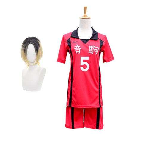 Anime Haikyu!! Nekoma Kenma Kozume Cosplay Costume Sports Suit Halloween Costume Outfit