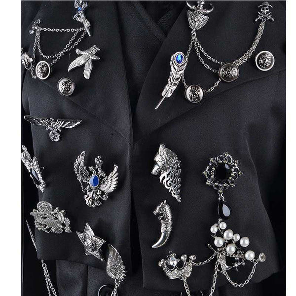 Anime Kuroshitsuji Black Butler Ciel Phantomhive 15th Anniversary Costume Cosplay Outfit