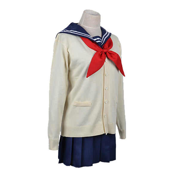 Anime My Hero Academia League of Villains Himiko Toga Cosplay Costume Uniform Outfit