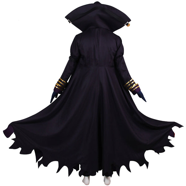 Anime The Eminence in Shadow Cid Kagenou Shadow Outfit Costume With Cloak Deluxe Version Halloween Cosplay Suit