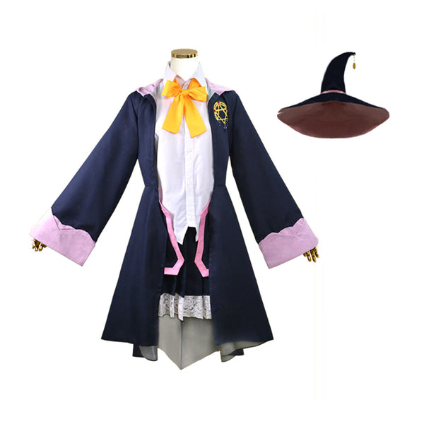 Anime Wandering Witch: The Journey of Elaina Cosplay Costume With Hat The Ashen Witch Elaina Cosplay Outfit