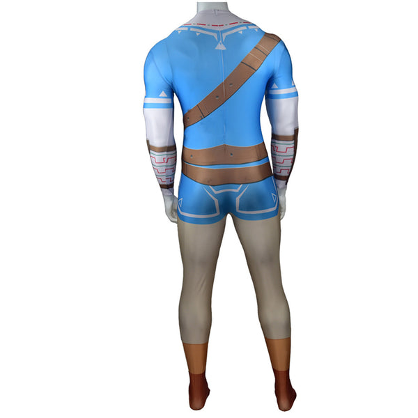 Halloween Costyume Link Cosplay Costume Zentai Cosplay Jumpsuit Outfit