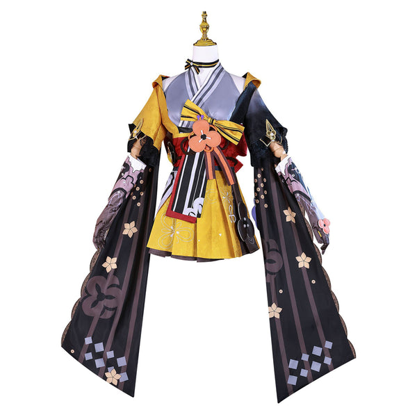 Genshin Impact Chiori Cosplay Costume Dress Halloween Carnival Cosplay Outfit