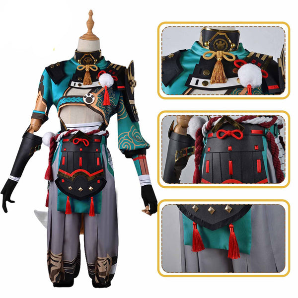 Genshin Impact Gorou Cosplay Costume Halloween Cosplay Outfit