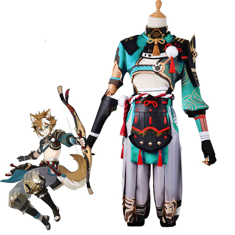 Genshin Impact Gorou Cosplay Costume Halloween Cosplay Outfit