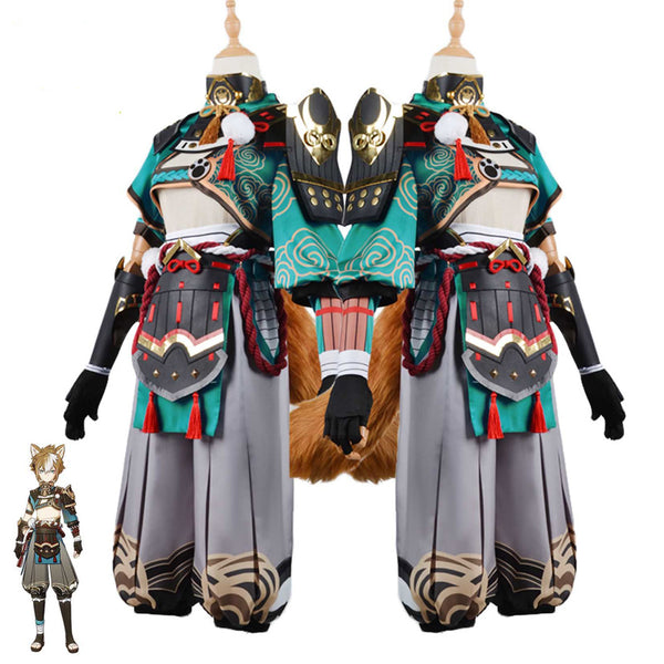 Genshin Impact Gorou Cosplay Costume Halloween Cosplay Outfit