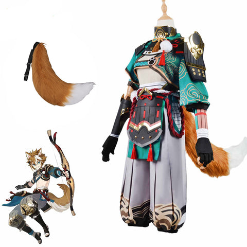 Genshin Impact Gorou Cosplay Costume Halloween Cosplay Outfit