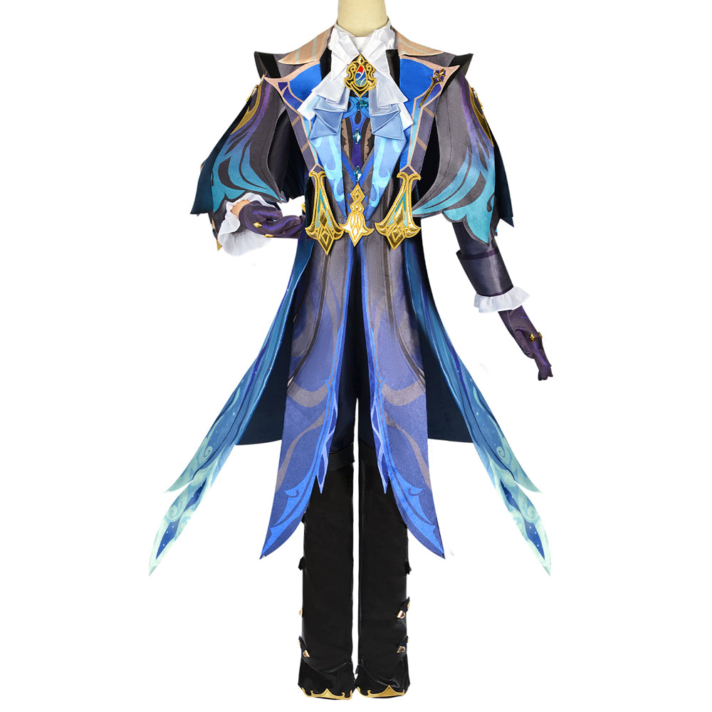 Genshin Impact Neuvillette Costume Halloween Carnival Cosplay Suits