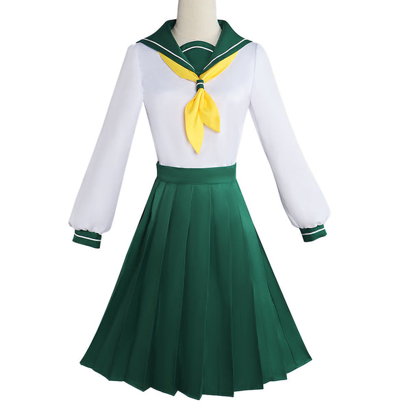 Gushing over Magical Girls Minakami Sayo Costume Uniform With Wigs and Shoes Magia Azul Full Set Costume