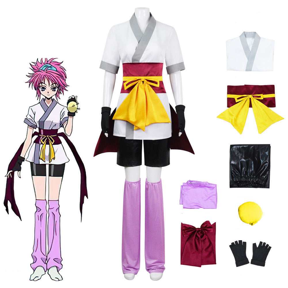 Hunter x Hunter Machi Komacine Cosplay Costume Halloween Cosplay Outfit