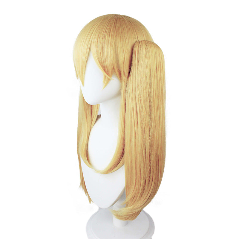 Kakegurui Mary Saotome Cosplay Wigs Blonde Two Ponytails Wigs ...