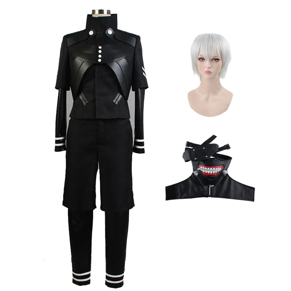 Ken Kaneki Season 2 Costume Halloween Cosplay Outfit