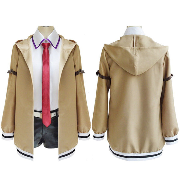 Steins;Gate Kurisu Makise Whole Set Costume With Wigs and Boots Halloween Carnival Full Set Outfit