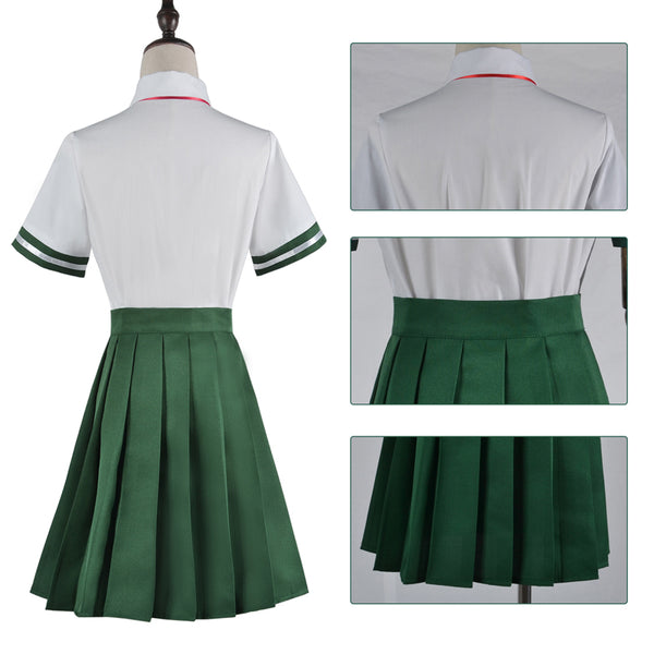 Suzume Iwado Suzume Cosplay Costume Uniform Girls Women Halloween Costume Dress Outfit