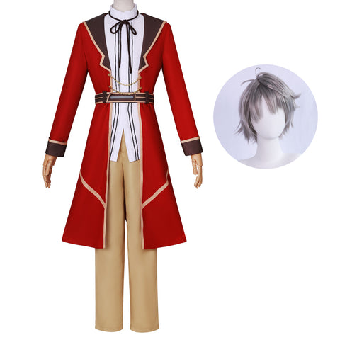 Villainess Level 99 Patrick Ashbaton Costume Male School Uniform Cosplay Outfit