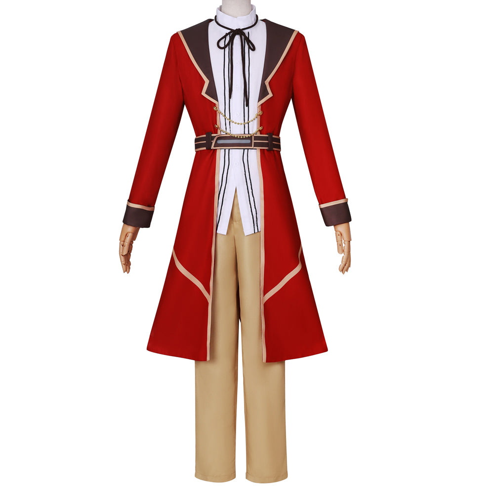 Villainess Level 99 Patrick Ashbaton Costume Male School Uniform Cosplay Outfit