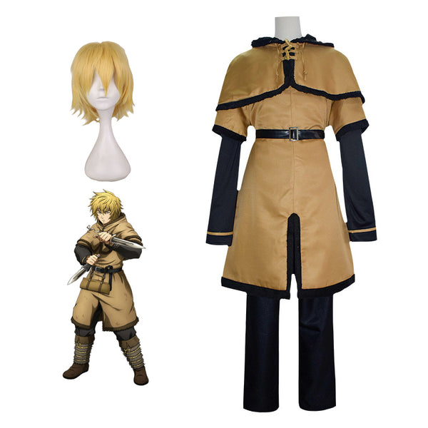 Vinland Saga Thorfinn Karlsefni Cosplay Costume Halloween Carnival Cosplay Outfit