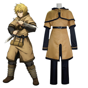 Vinland Saga Thorfinn Karlsefni Cosplay Costume Halloween Carnival Cosplay Outfit