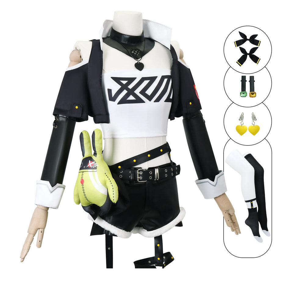 Zenless Zone Zero Nicole Demara Cosplay Costume Full Set Halloween Party Costume Outfit