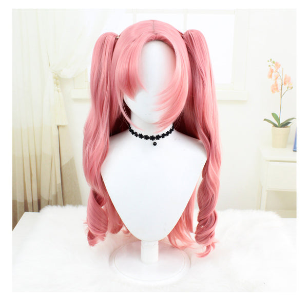 Zenless Zone Zero Nicole Demara Cosplay Wigs Pink Long Wigs Accessories