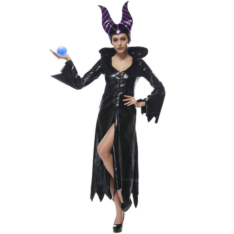 Leather Sleeping Spell Witch Costume Halloween/Stage Performance/Party