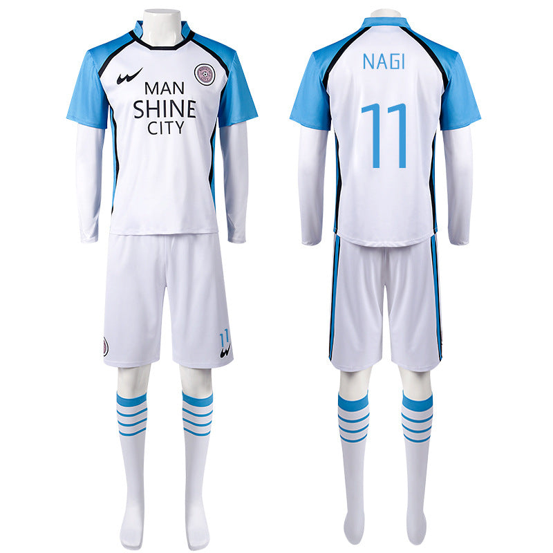 Anime Blue Lock Manshine City Jersey Costume Cosplay Outfit ...