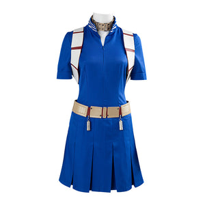 Anime Boku No Hero / My Hero Academia Shoto Todoroki Female Ver.Fighting Suit Costume Halloween Cosplay Dress