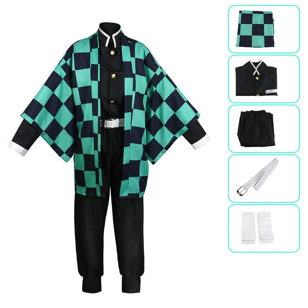 Anime  Tanjiro Kamado CosplayCostume Halloween Cosplay Outfit