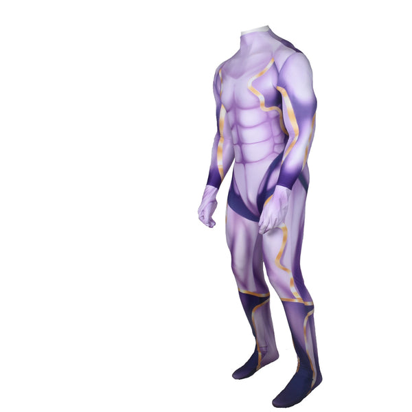 Anime JoJo's Bizarre Adventure Cospaly Star Platinum Cosplay Zentai Costume Halloween Costume