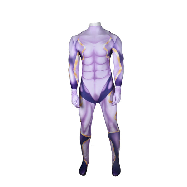 Anime JoJo's Bizarre Adventure Cospaly Star Platinum Cosplay Zentai Costume Halloween Costume