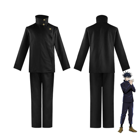 Anime Jujutsu Kaisen Megumi Fushiguro Cosplay Costume Uniform Halloween Costume