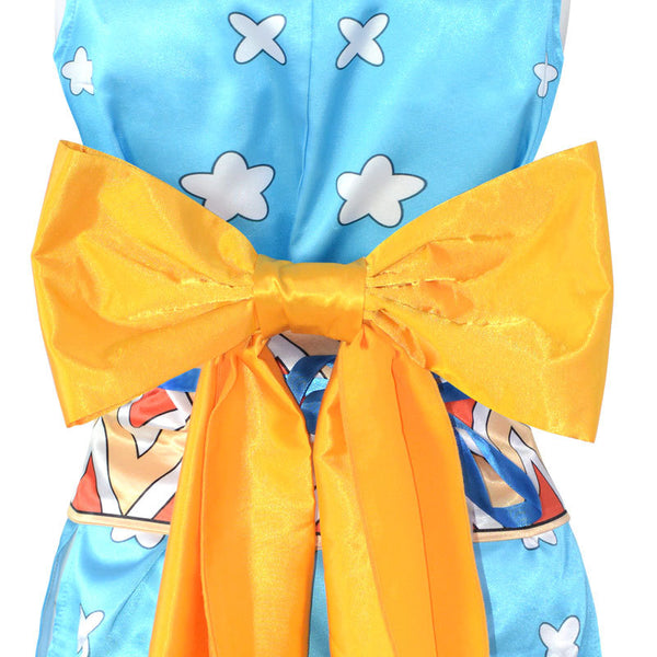 Anime One Piece Wano Country Arc Nami Kimono Dress Costume Outfit Halloween Cosplay Dress