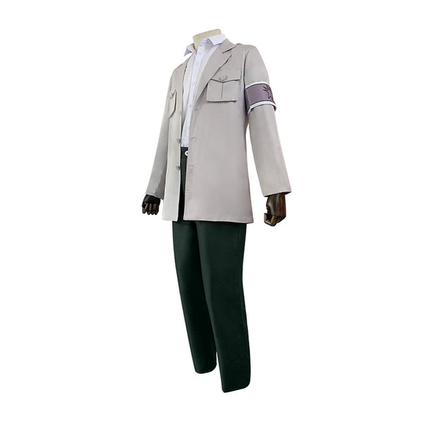 Attack on Titan Shingeki No Kyojin Final Season 4 Marley  Eren Yeager Costume Halloween Cosplay Suit Set