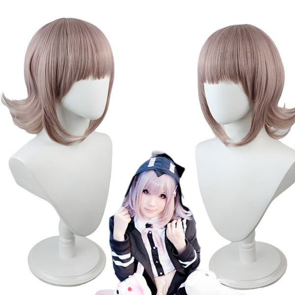 Danganronpa 2: Goodbye Despair Chiaki Nanami Whole Set Costume With Wigs and Cosplay Shoes Set