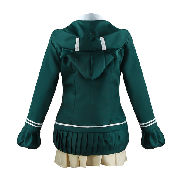 Danganronpa 2: Goodbye Despair Chiaki Nanami Whole Set Costume With Wigs and Cosplay Shoes Set