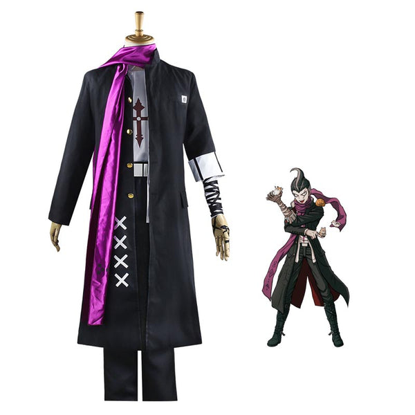 Danganronpa 2: Goodbye Despair Gundham Tanaka Cosplay Costume With Cloak Halloween Costume